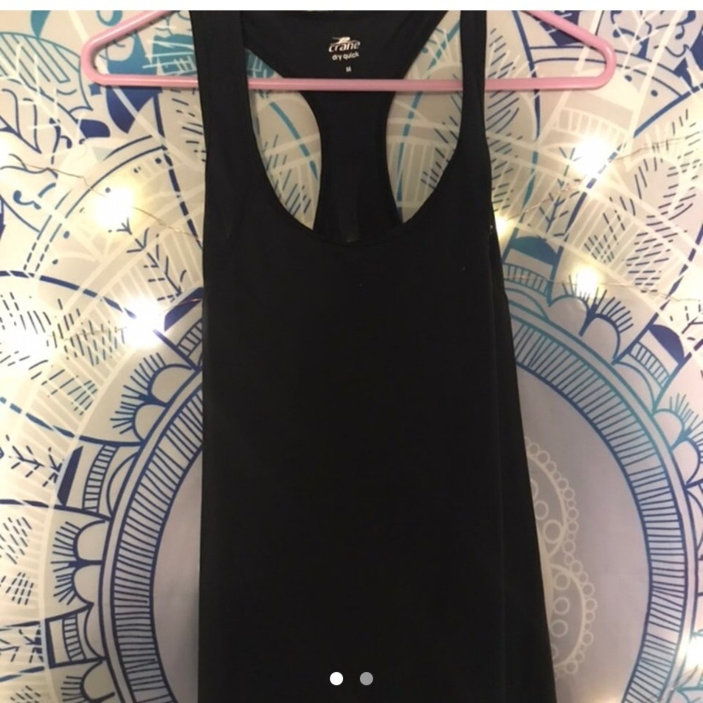 Black workout t shirt